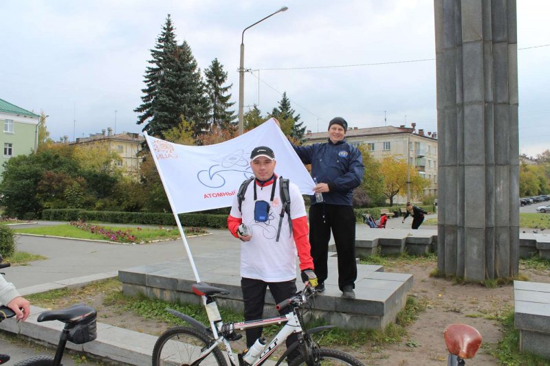 Фото к Участники  «Атомного велопробега» в 12 российских городах убедились: радиация в норме